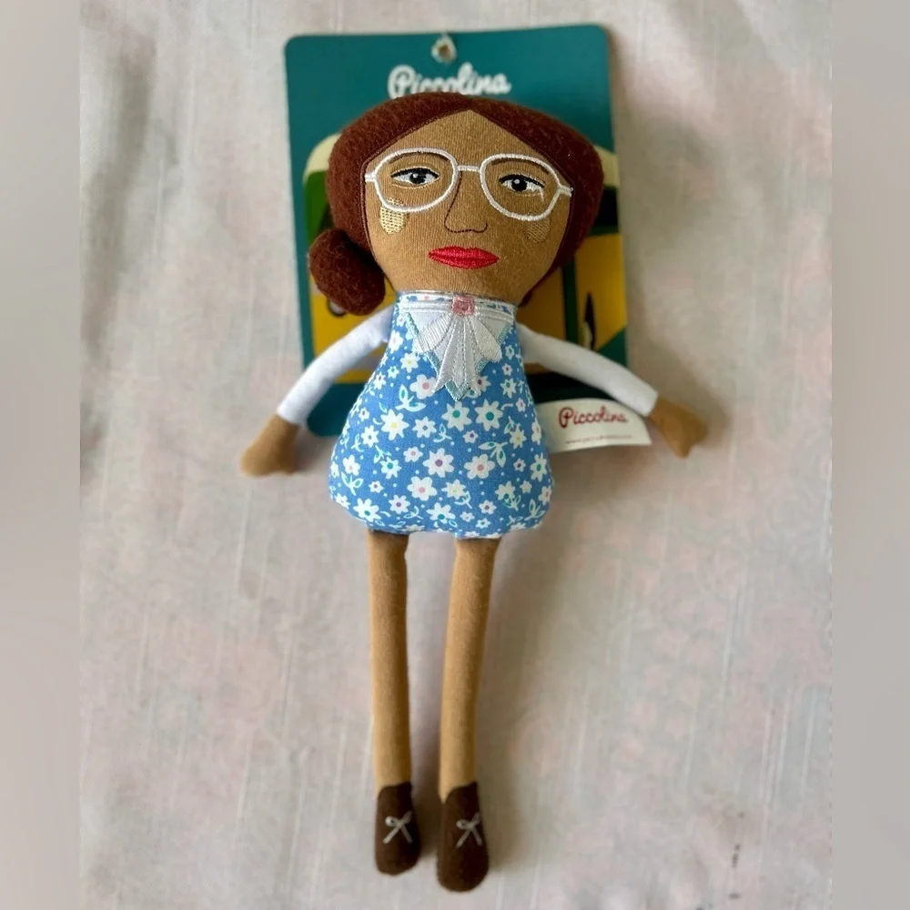 Piccolina Rosa Parks Trailblazer Plush Doll Civil Rights Activist NWT New